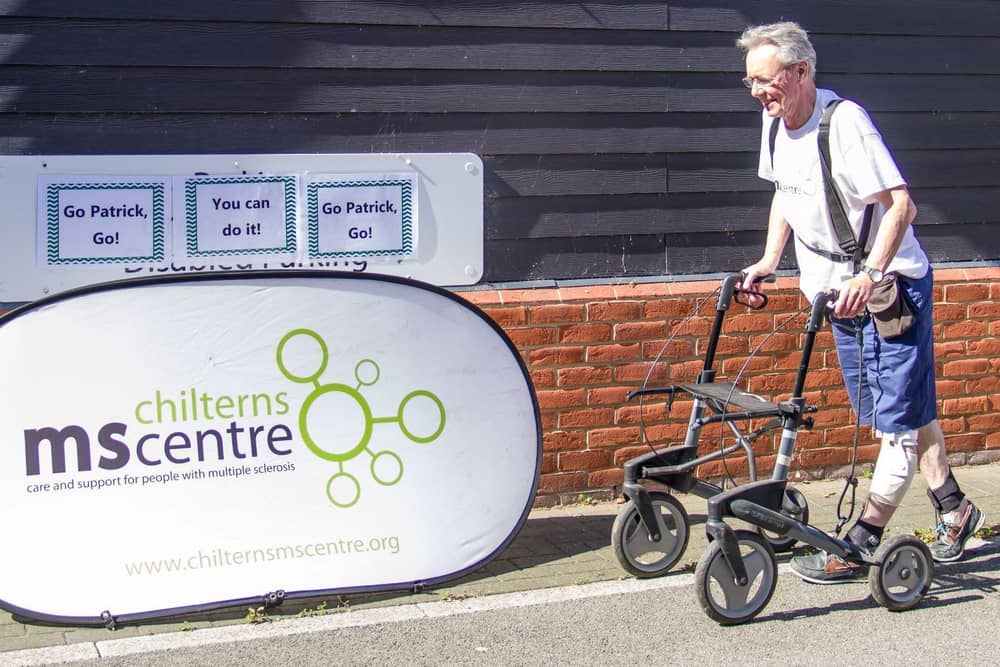 Patrick has raised £5,000 for the MS Therapy Centre (C) Steve Cook @ Swale Photography