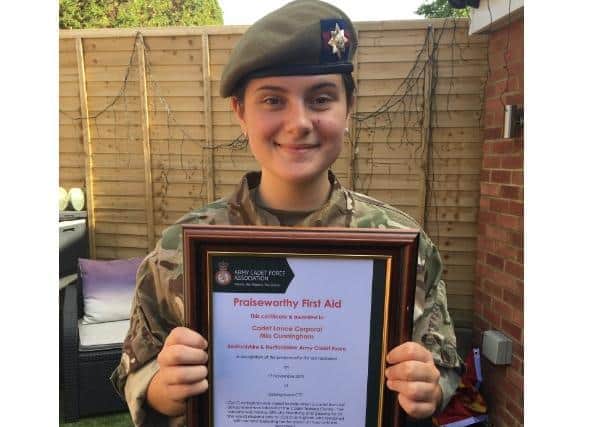 Lance Corporal Mia Cunningham