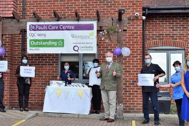 Hemel Hempstead MP thanks staff at St Pauls Care Centre