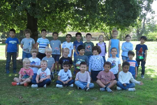 Lockers Park pupils wearing their favourite jeans