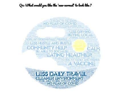 What would you like the new normal to look like?