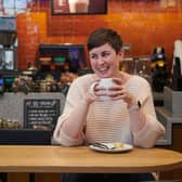 Emilia Foxtells the story of Emma Young (C) Macmillan Cancer Support