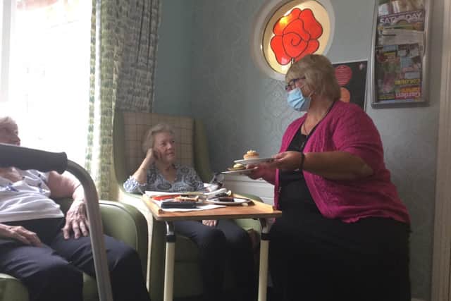 The Lodge care home raised just over 250 for Macmillan Cancer Support