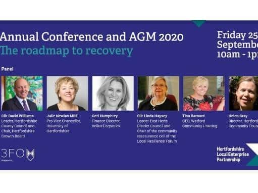 Hertfordshire LEP sets out a ‘roadmap to recovery’ at its annual conference and AGM