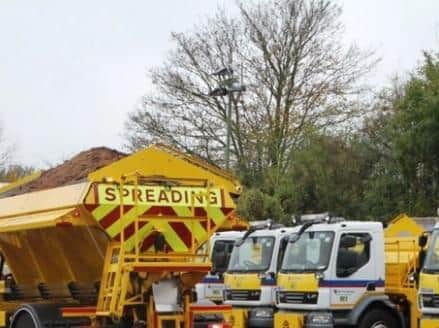 Hertfordshire County Council’s fleet of over 58 gritters are on standby
