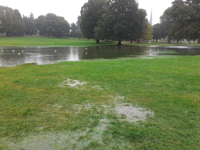Storm Alex causes flash flooding in Hemel Hempstead