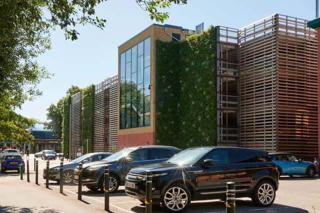 Berkhamsted car park (C) Paul White and Huber Car Park Systems