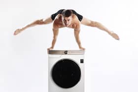 Gold medal winning team GB star puts the spin in spin cycle for new washing machine campaign (C) Taylor Herring