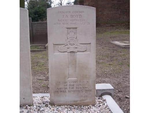 James Arthur Boyd grave