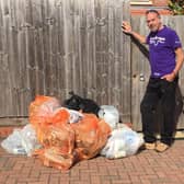 Volunteer David Davies