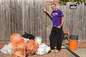 Volunteer David Davies