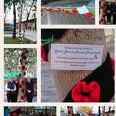 Photos of a display from last year