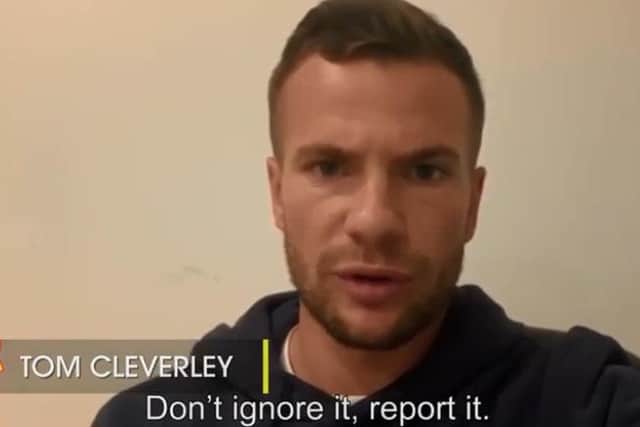 Watford FC midfielder Tom Cleverley has signed up to the Herts against Hate campaign to mark this week’s Hate Crime Awareness Week
