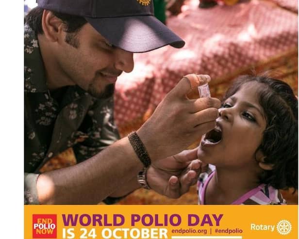 Berkhamsted Rotary raises awareness of Polio