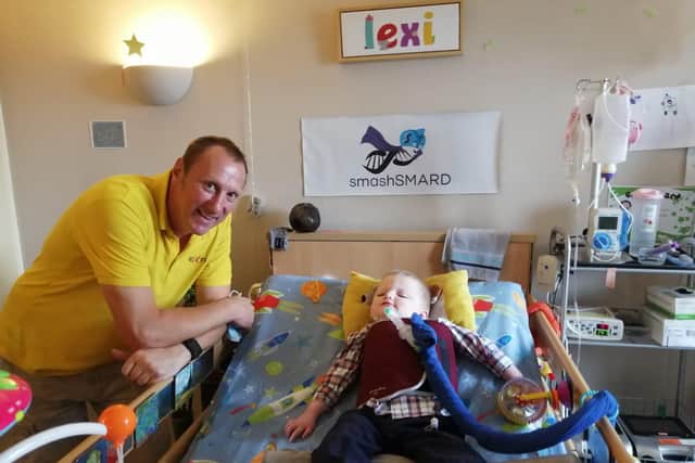 Lex at Noahs Ark hospice