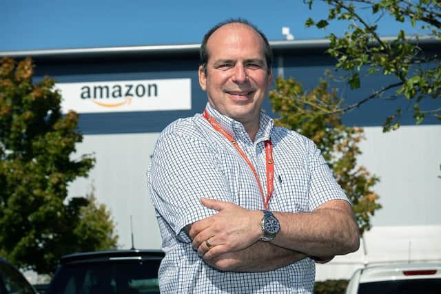 Mark Keeney, site leader at Amazon in Hemel Hempstead