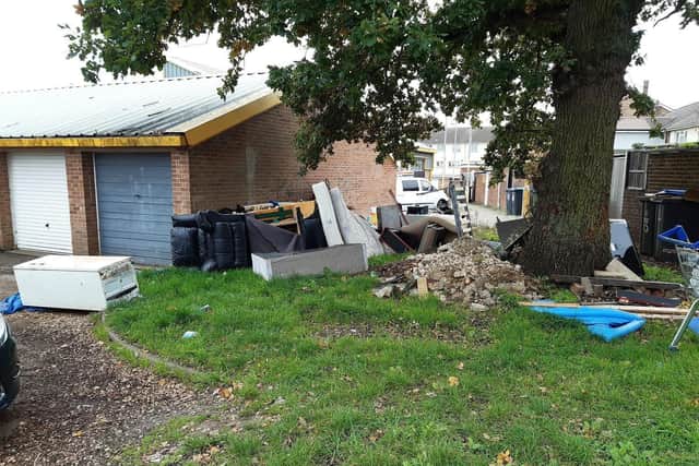 An area of Bennetts End in Hemel Hempstead had become a dumping ground and eyesore