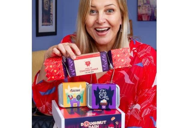 A board game designer from Hemel Hempstead has been recognised as a small business doing great things
