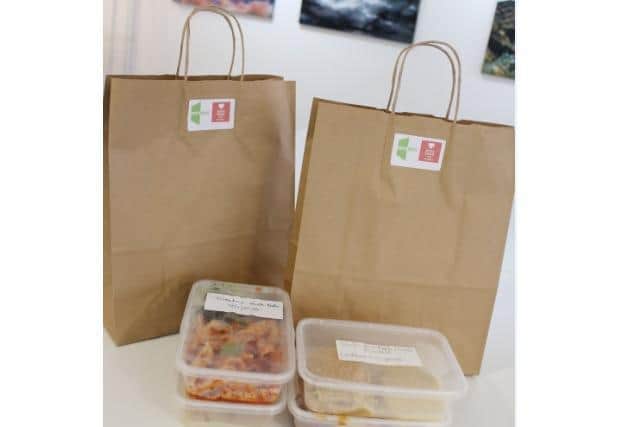 The meal bags