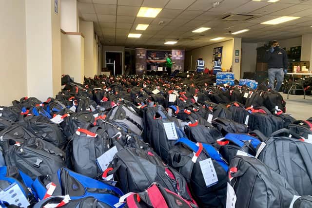Hand on Heart are on track to deliver over 1,000 Winter Warmer backpacks thismonth to rough sleepers in England
