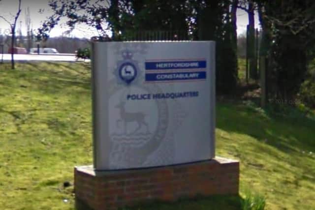 Hertfordshire's chief fire officers have moved to police force’s Stanborough HQ (C) Google Maps