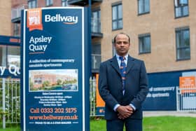 Chandra Kancham, award-winning site manager at Bellway’s Apsley Quay development