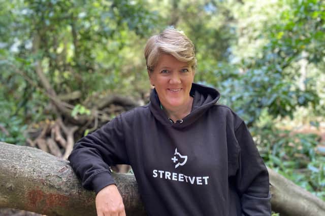 StreetVet ambassador Clare Balding
