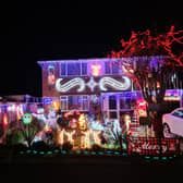 Stephanie lights up her house to raise money for charity this Christmas