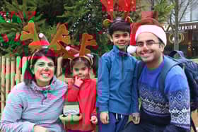 The Gadhia family (C) Rennie Grove
