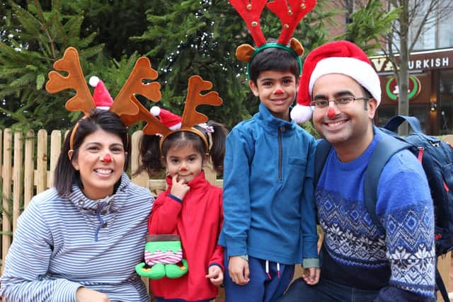 The Gadhia family (C) Rennie Grove
