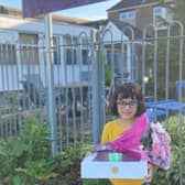 Seher Savannah made cakes and delivered them to residents in Queensway House Care Home