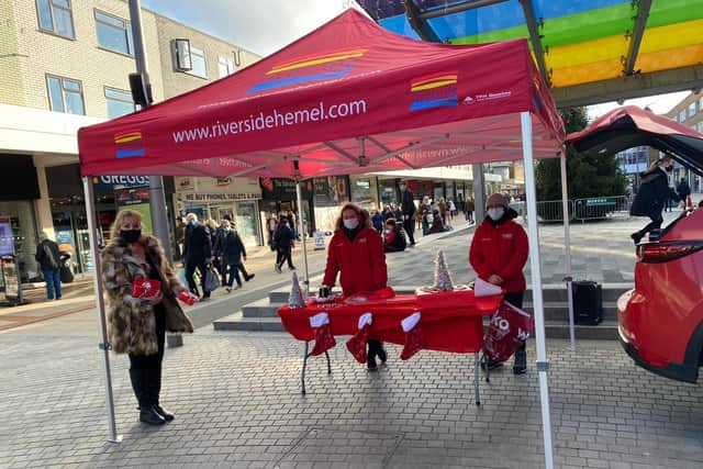 Heart FM wrapping station