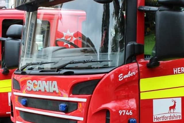 More Hertfordshire fire crews met ‘attendance targets’ in 2019/20 (C) Hertfordshire County Council