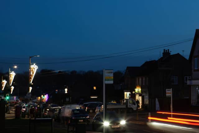 Bovingdon High Street Christmas lights (C) Andy Kimpton