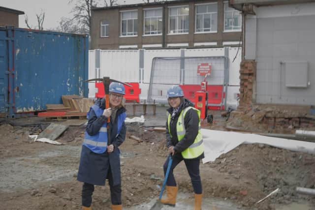The team has broken ground on the new build
