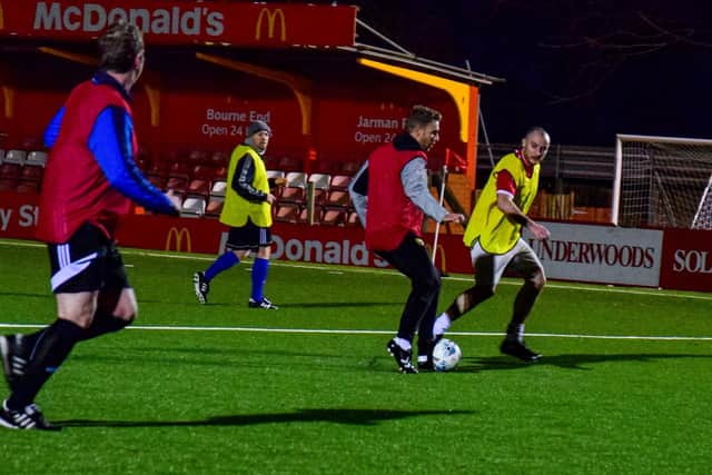 The sessions are aimed helping Over 30'sget active (C) Dan Finill