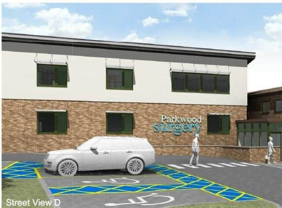 An artist's impression of Parkwood Surgery, in Hemel Hempstead