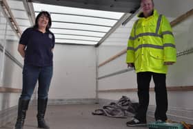Candy Wyatt on behalf of Collecteco Ltd and Adam Harding BAM Construct Regional Director – South East.