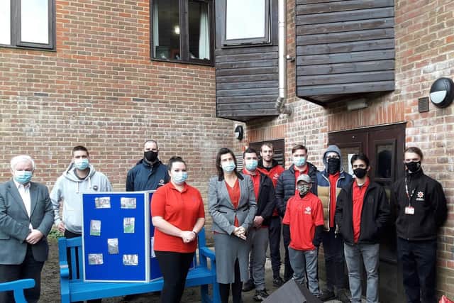 A group of young people on The Prince’s Trust Team programme in Hemel Hempstead have been named as finalists in the Dell Technologies Community Impact Award category .