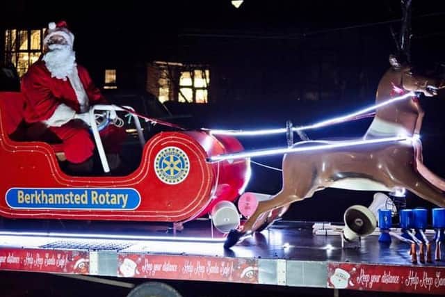 Berkhamsted Rotary Santa's Sleigh raises thousands for charity