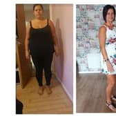Rebecca lost seven stone in a year and became a Slimming World target member