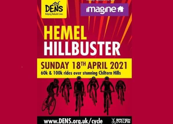 Sign up for DENS cycling challenge to help the homeless in Hemel Hempstead