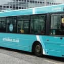 Arriva stock image