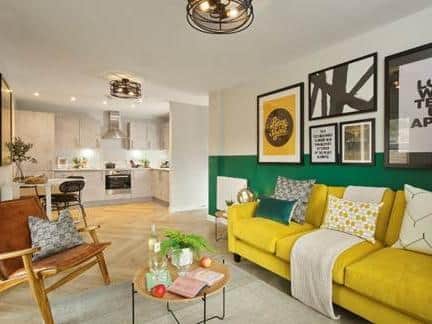The new show apartment at Bellway’s The Foundry in Hemel Hempstead