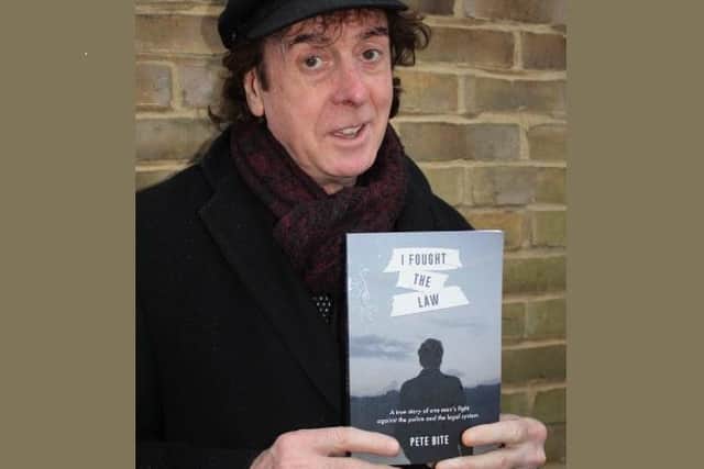 Pete with his book