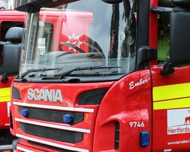 Hertfordshire Fire and Rescue Service is 'serving its community well during the pandemic' (C) Hertfordshire County Council