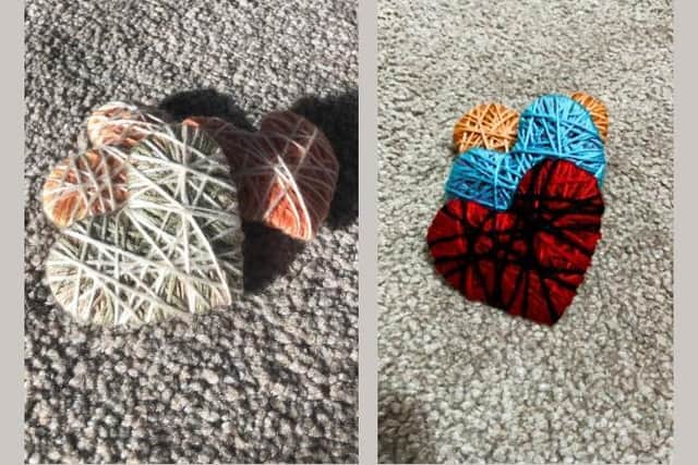 Customers can order a heart for someone as a way of connecting with loved ones during the pandemic