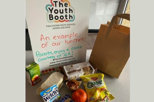 An example of the lunches