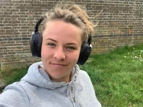 Robyn is preparing to take part in this year's London marathon