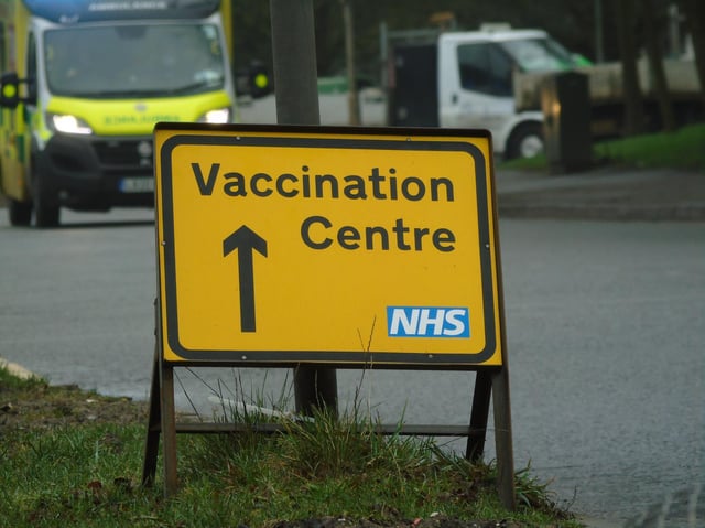 Vaccination centre (C) Jordan Lewington